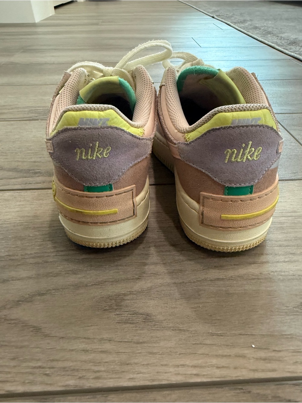 Nike Air Force 1 Shadow Cashmere Shoes Sneakers Size 6 - Picture 5 of 7
